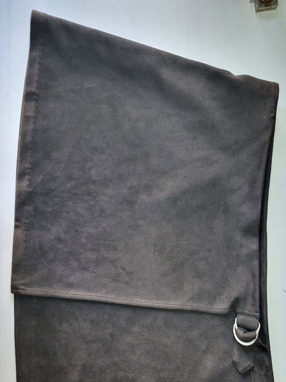 Banana Republic wrap skirt sz 16, suede like feel